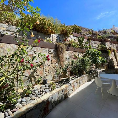 Luxury Villa Morelli With Seaview & Heated Pool マスパロマス エクステリア 写真