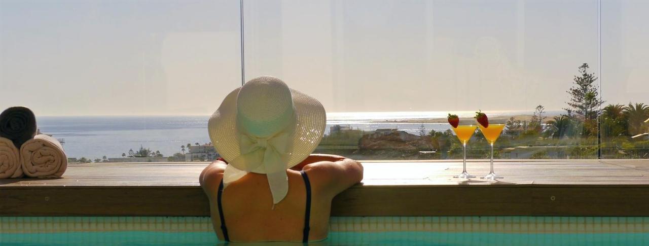 Luxury Villa Morelli With Seaview & Heated Pool マスパロマス エクステリア 写真